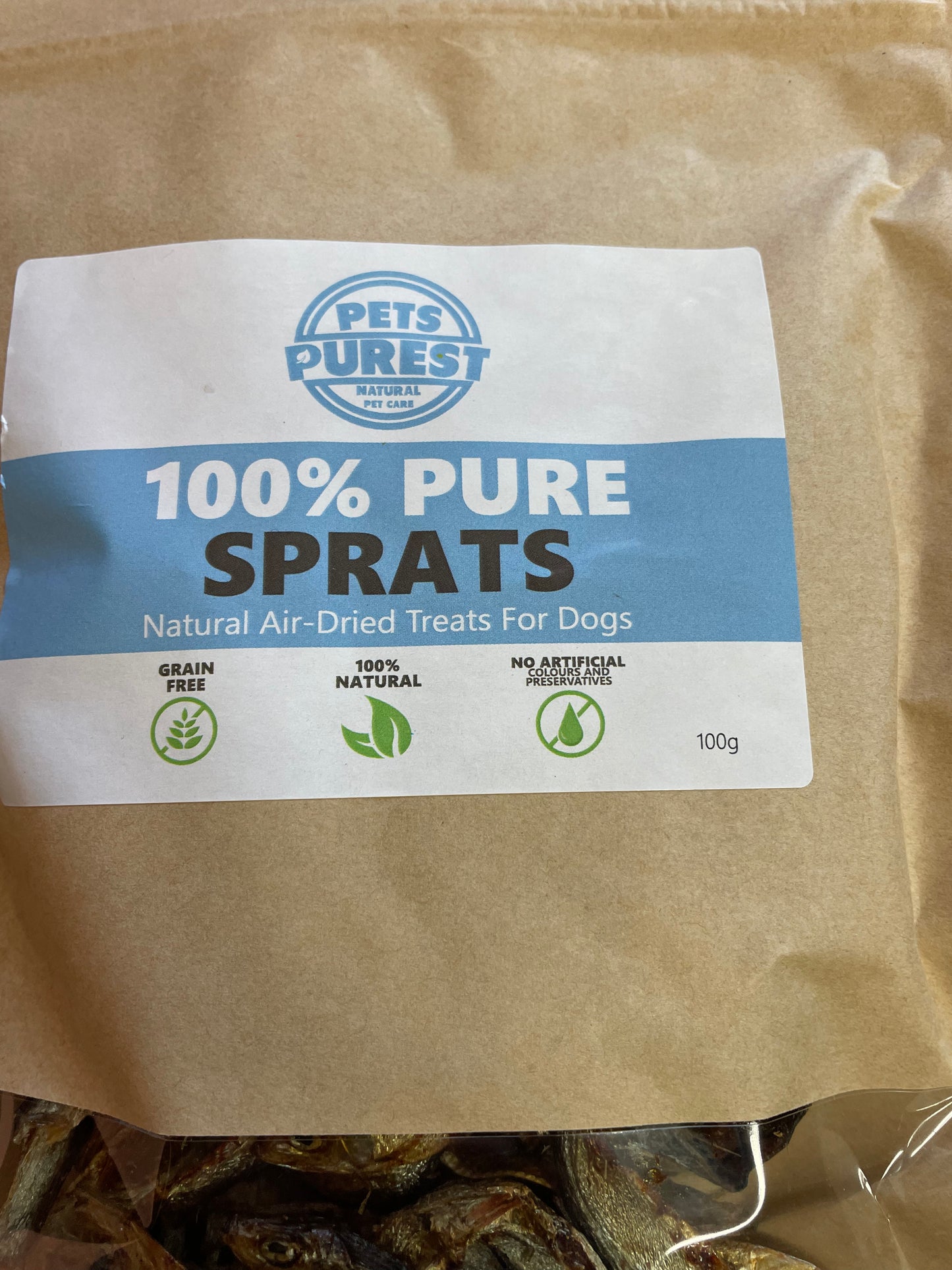 100% Pure Sprats by Pets Purest