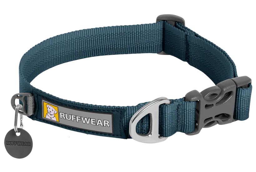 Ruffwear Front Range Dog Collar in Blue Moon