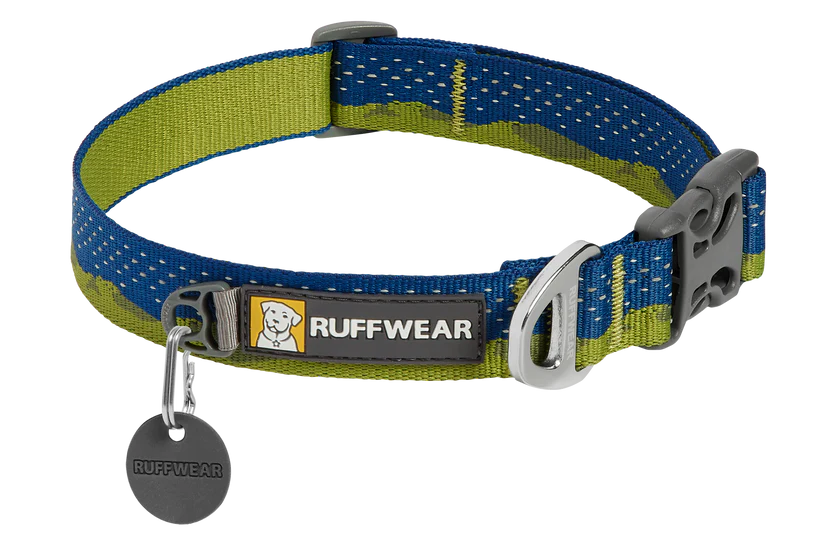 Ruffwear Crag Collar in Green Hills