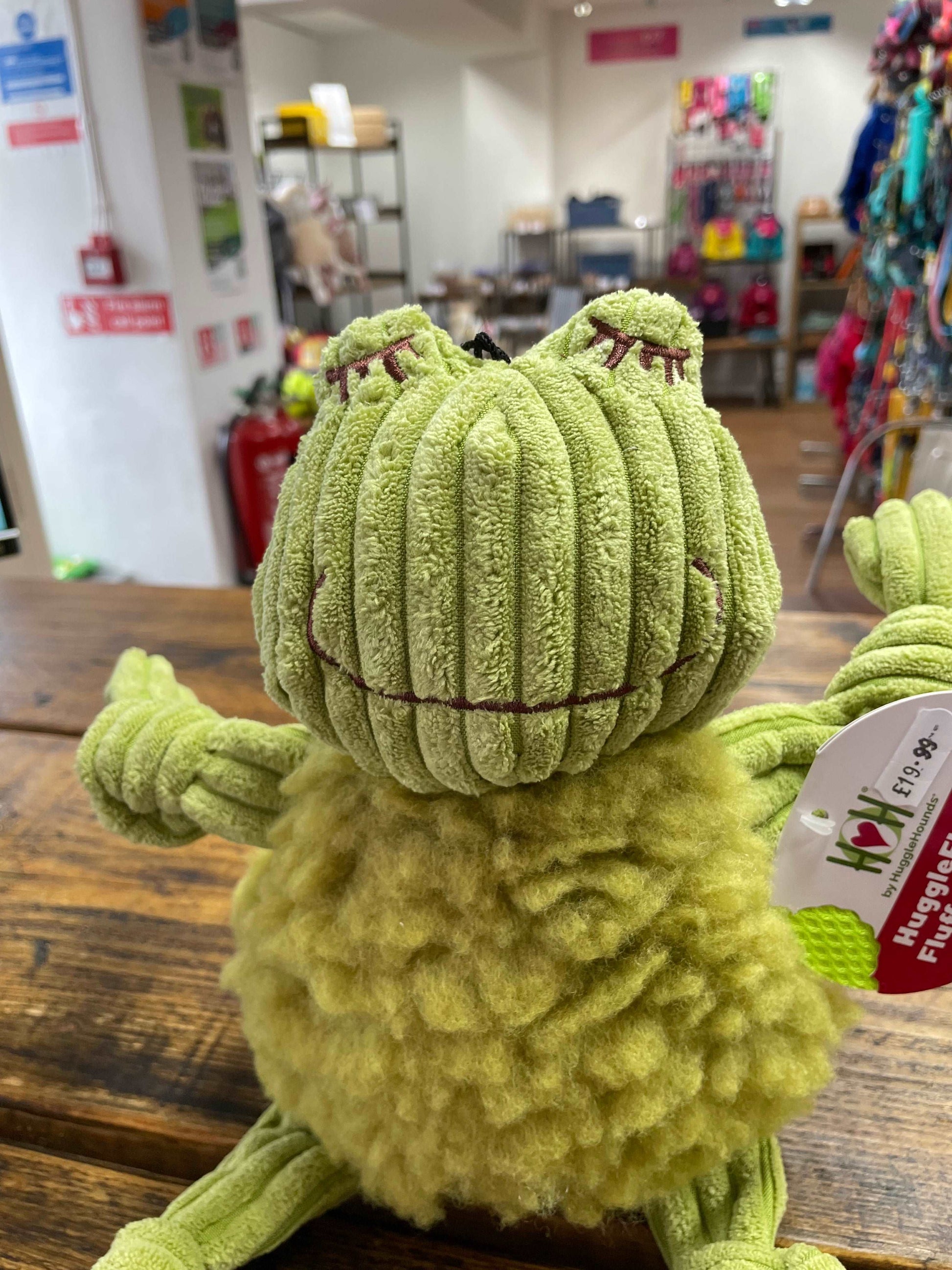 Huggle Fleece Fiona Frog by Huggle Hound