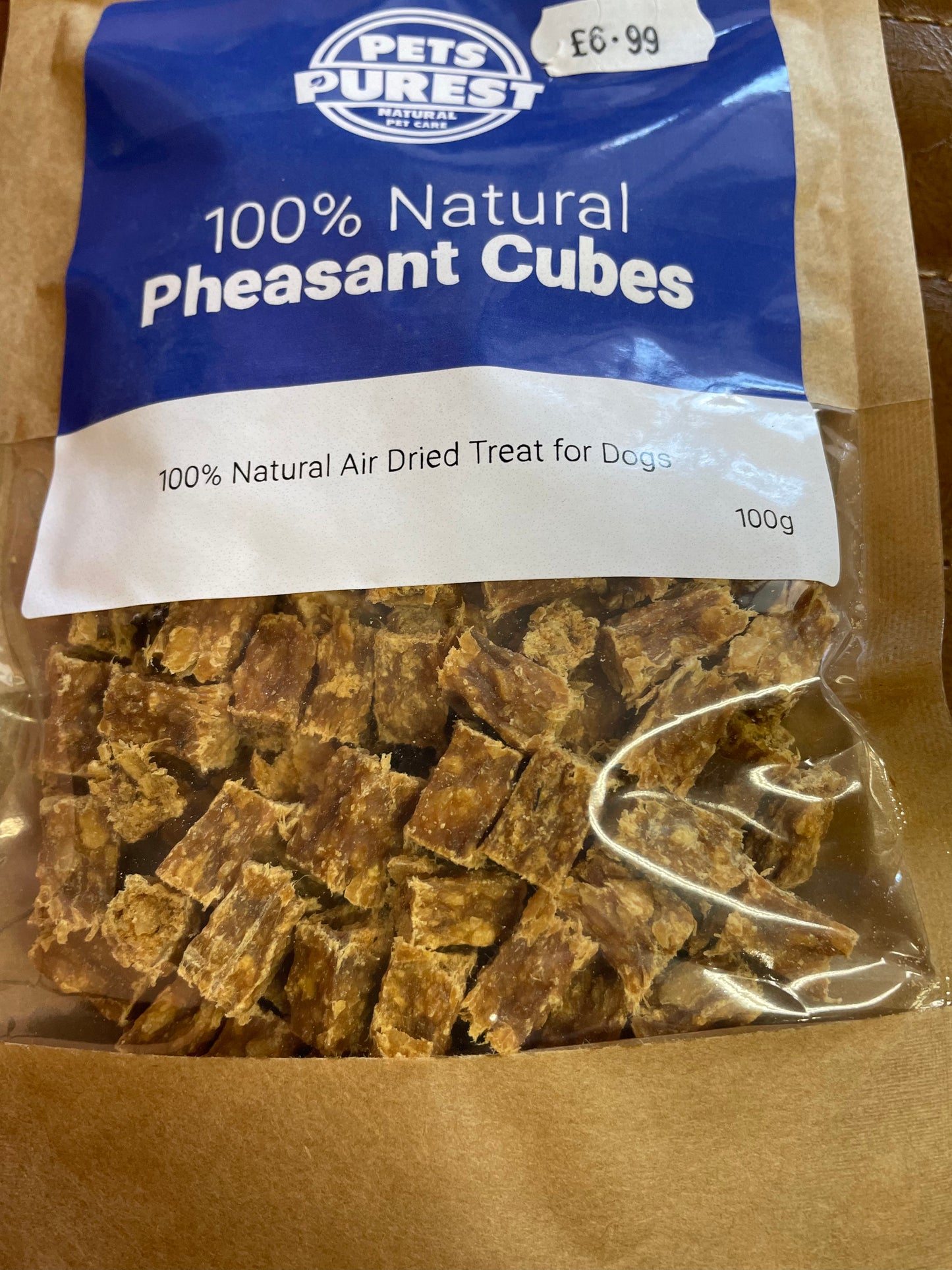 100% Natural Pheasant Cubes by Pets Purest