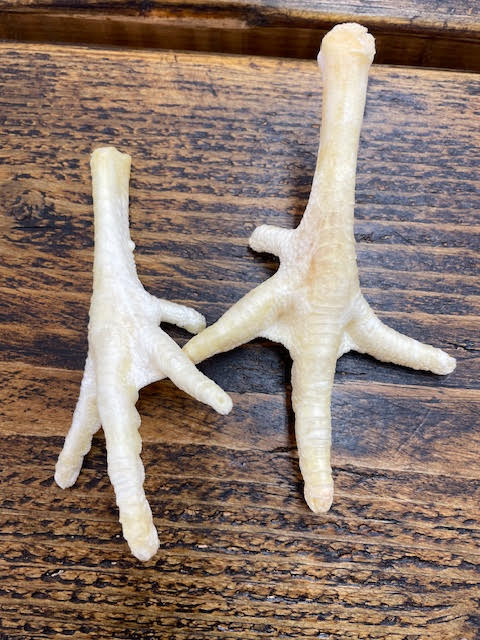 Chicken Feet Puffed (Pair: 2 feet)